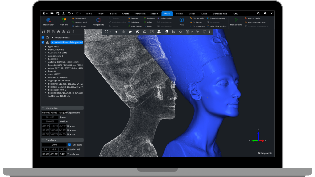 Convert 3D scans to Solid
