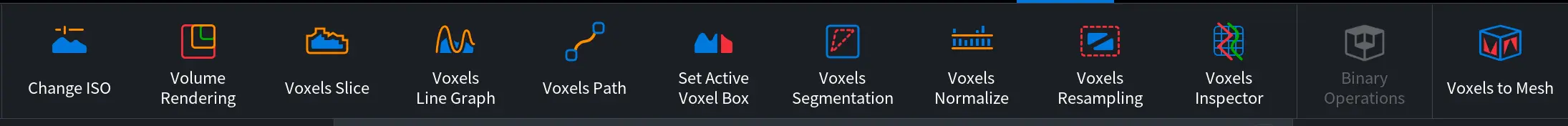 Available CT Tools in MeshInspector