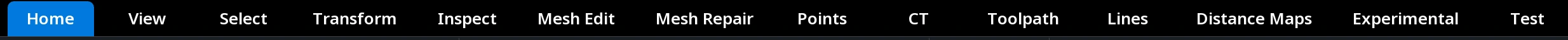 Menu Bar & Ribbon