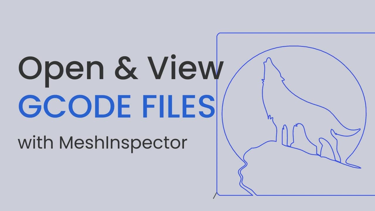 Illustration of opening and viewing G-code files.