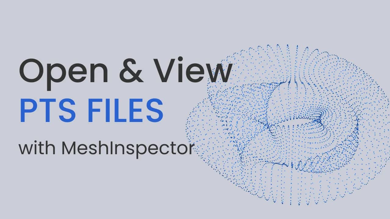 Illustration of opening and viewing PTS files.