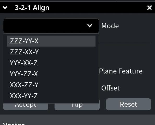 3-2-1 Align: Mode
