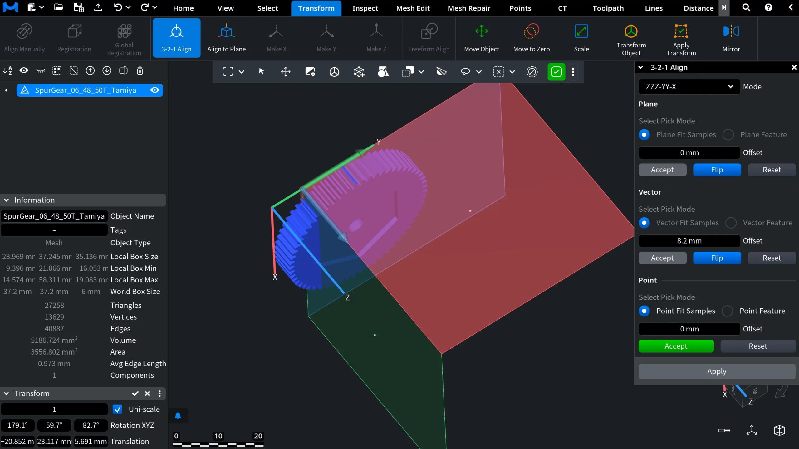 Defining the Final Position