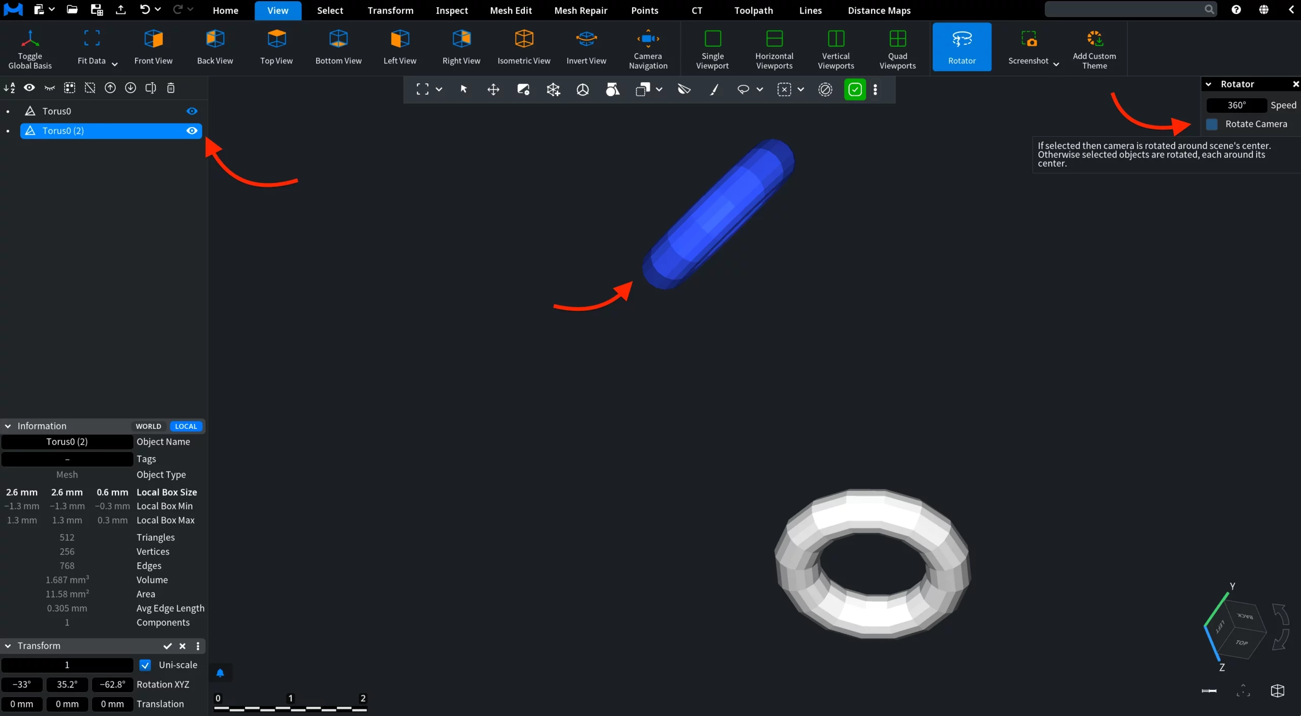 Rotator: Rotate Camera Disabled