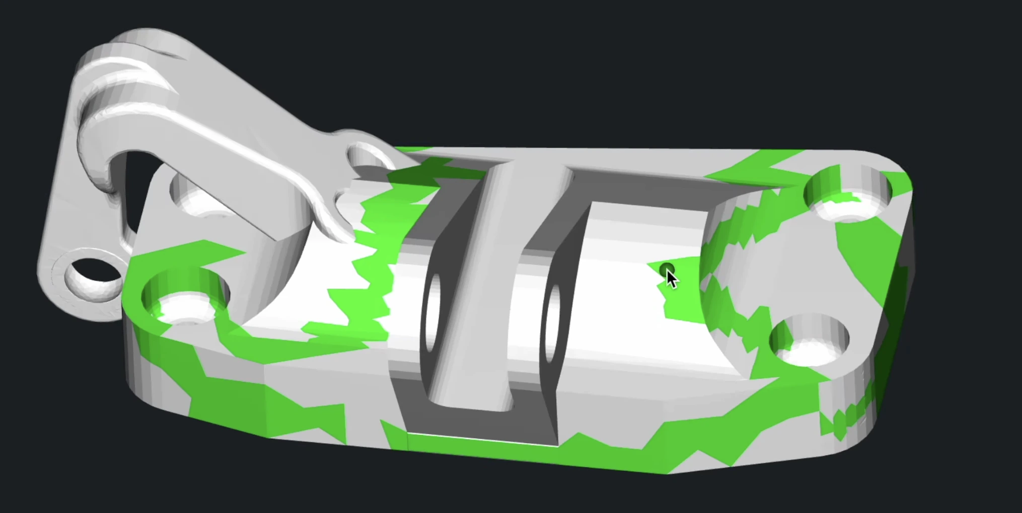 Areas selected for the region