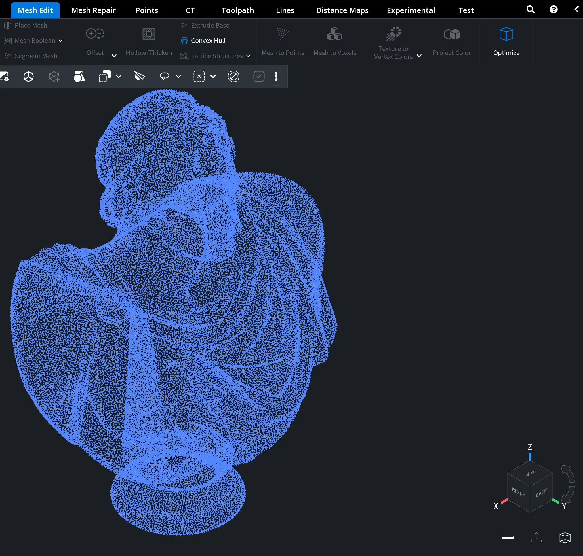 Mesh to Points: Save Normals Disabled
