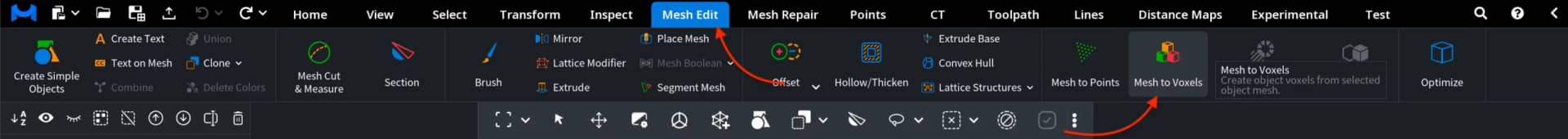 Mesh to Voxels: Where to Find 