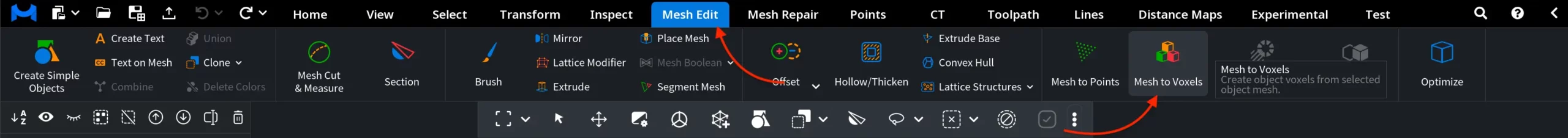 Mesh to Voxels: Where to Find 