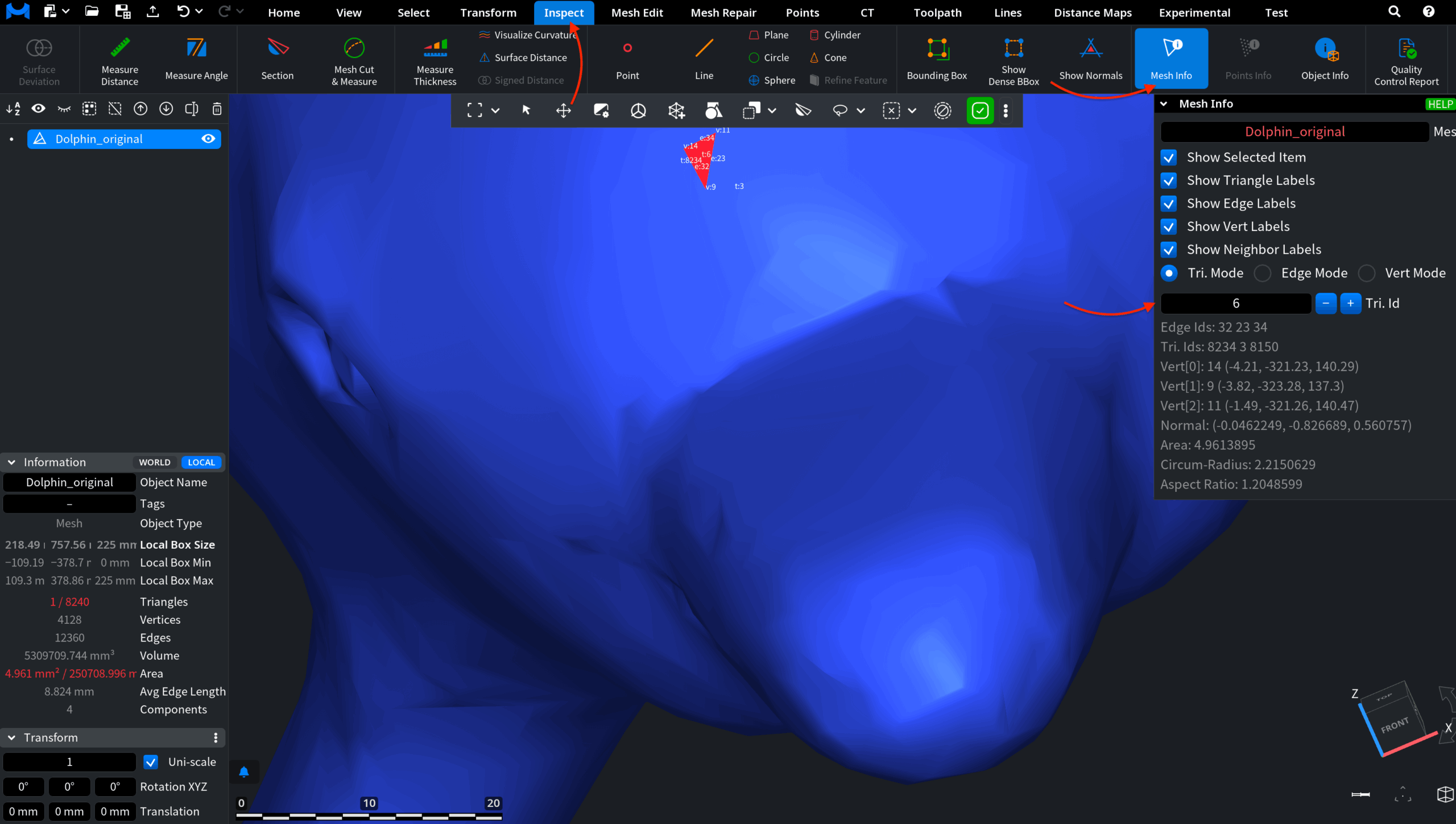 Original Object for Optimization