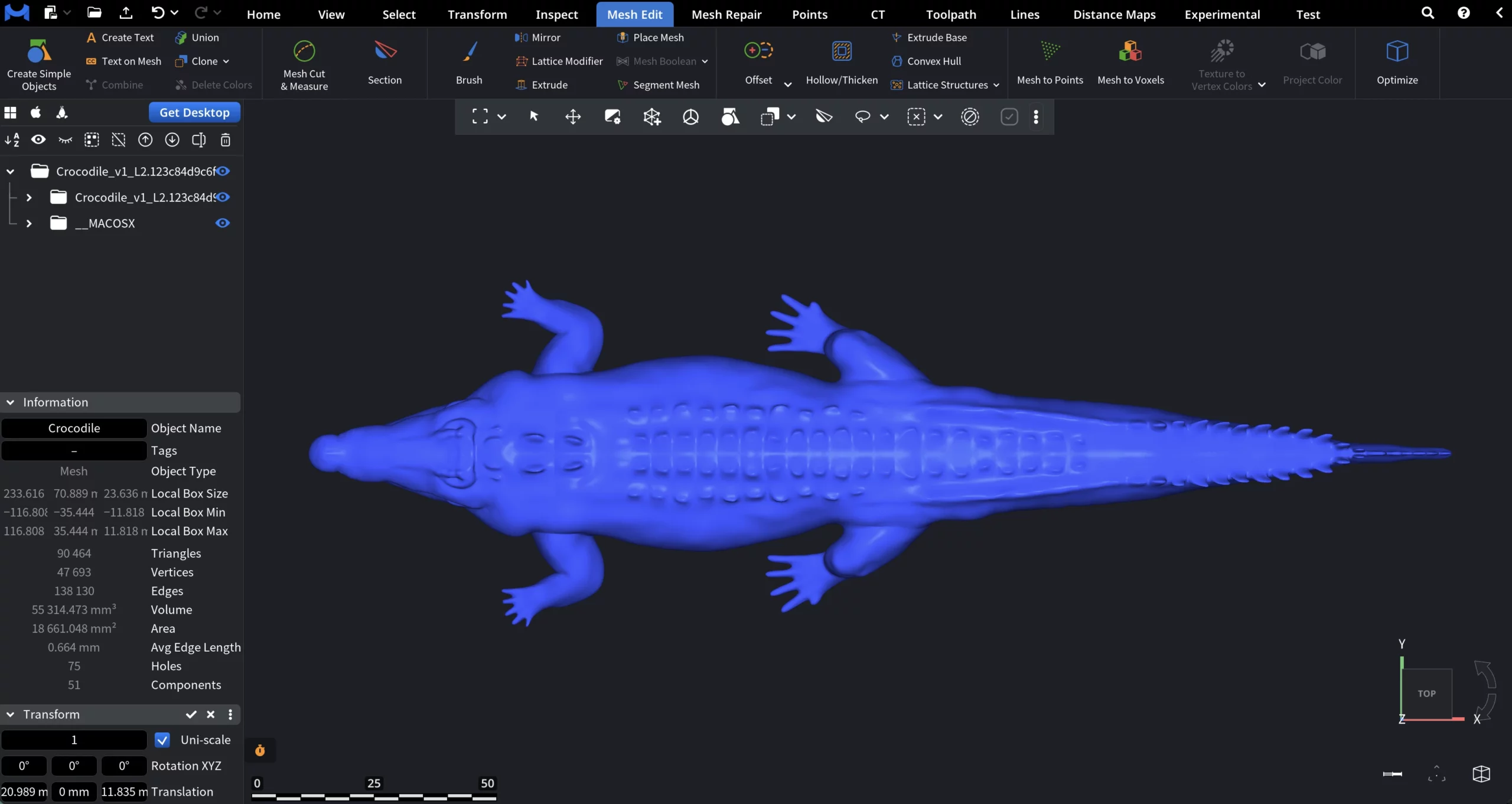 After Deleting Colors