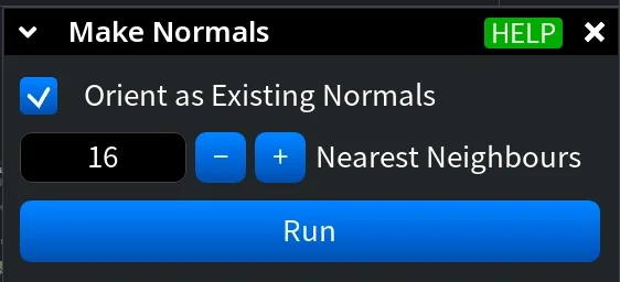 Make Normals: Orient as Existing Normals
