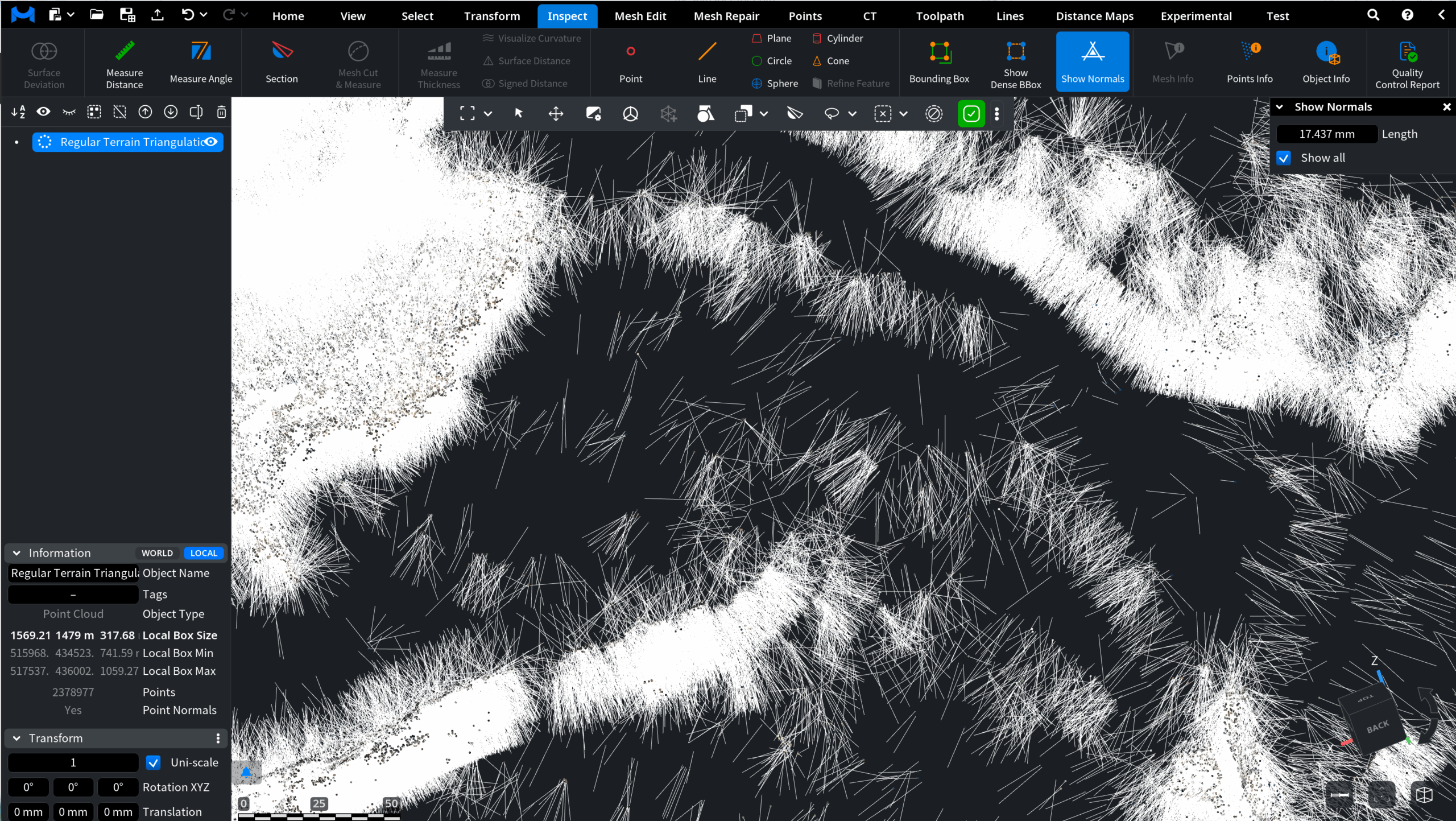 Orient Point Normals: After