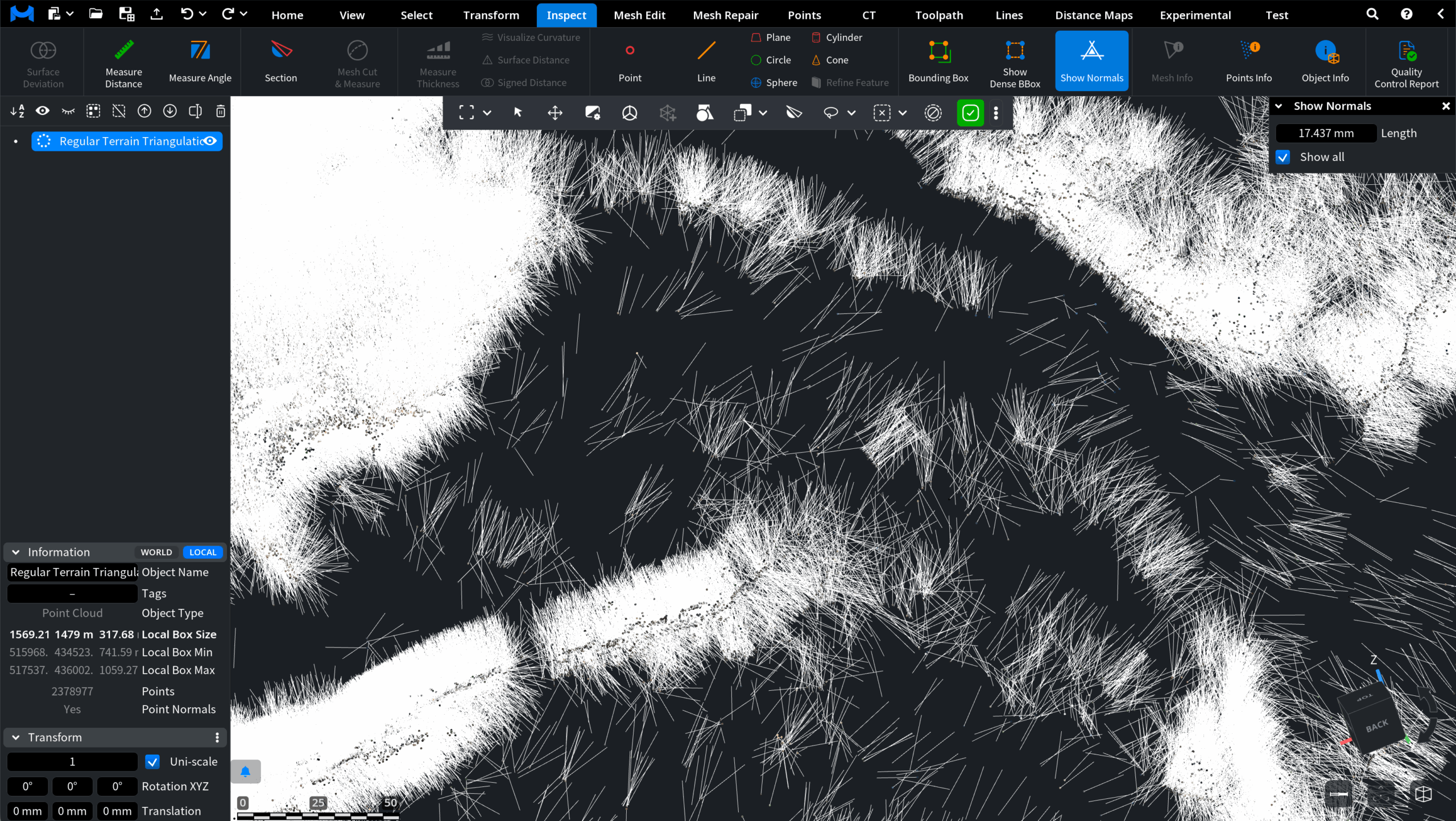 Orient Point Normals: Before