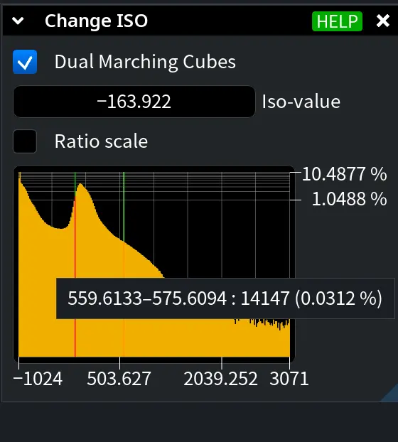 Ratio Scale Disabled
