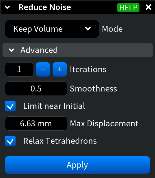 Reduce Noise: Keep Volume