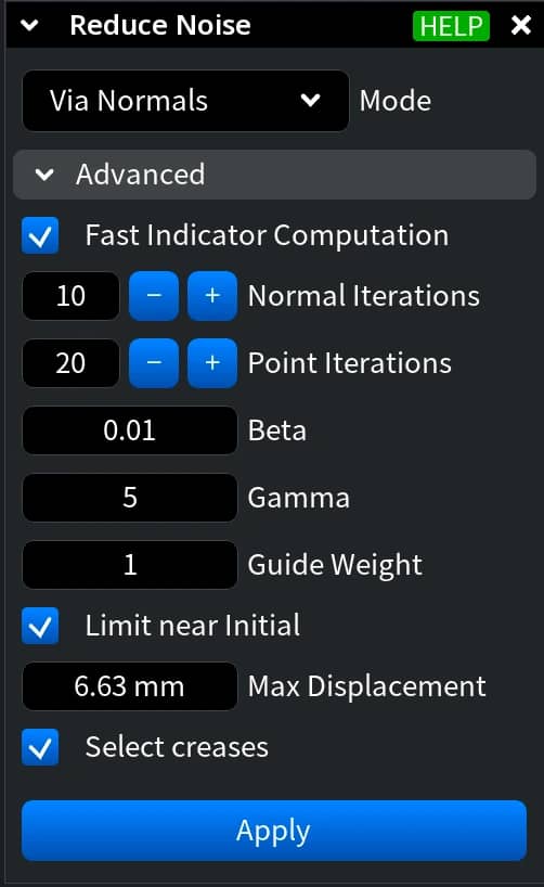 Reduce Noise: Via Normals