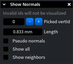 Show All and Show Neighbors