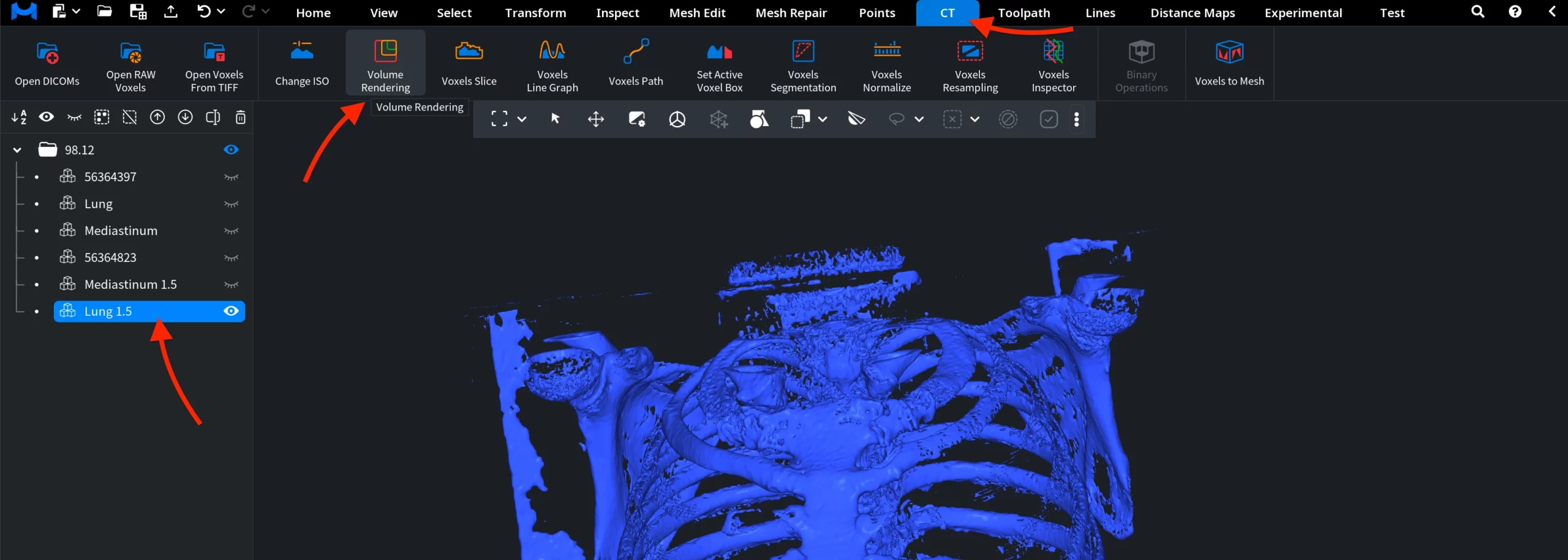 Volume rendering: Where to Find