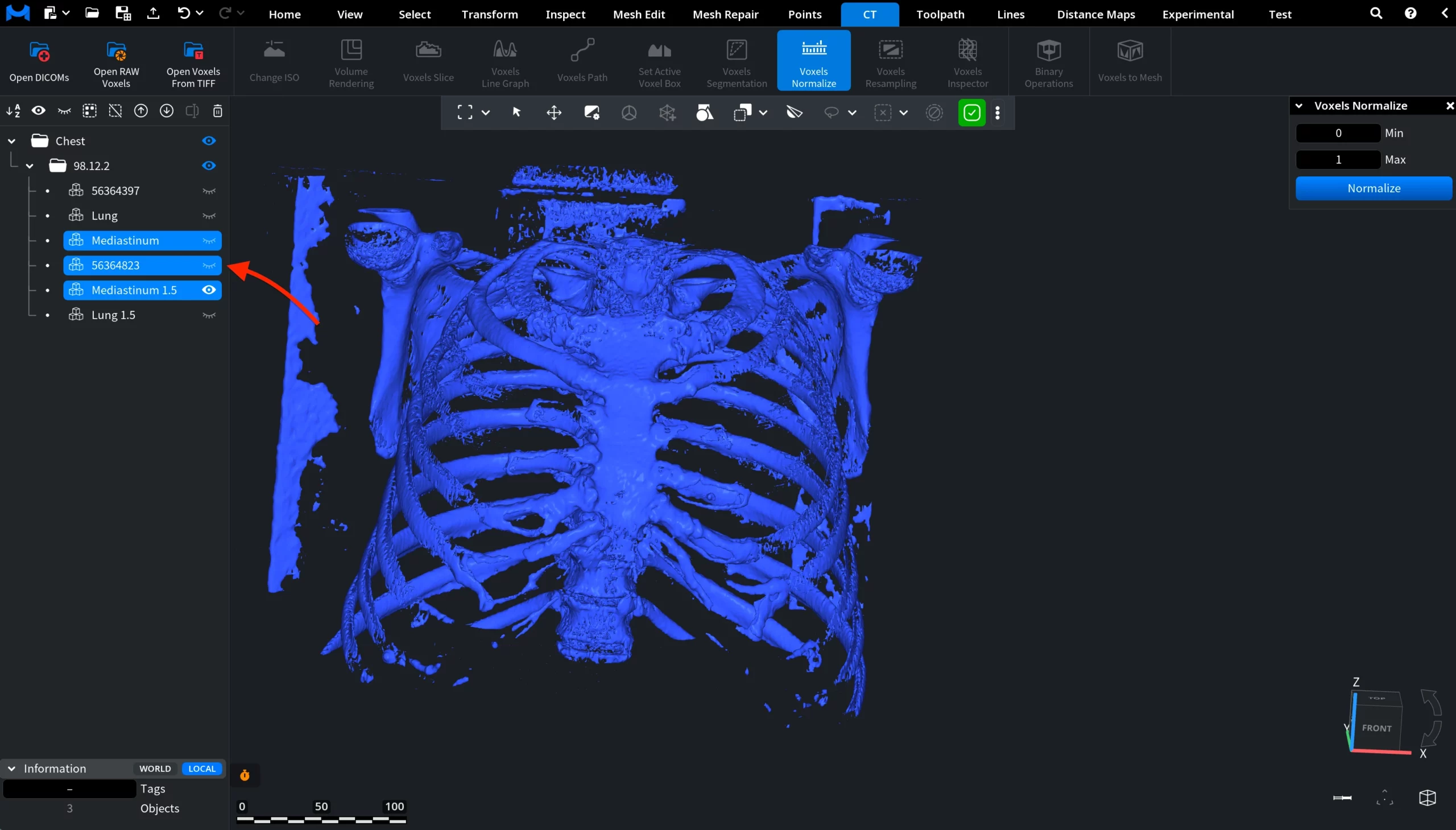 Voxels-normalize-multiple-volumes