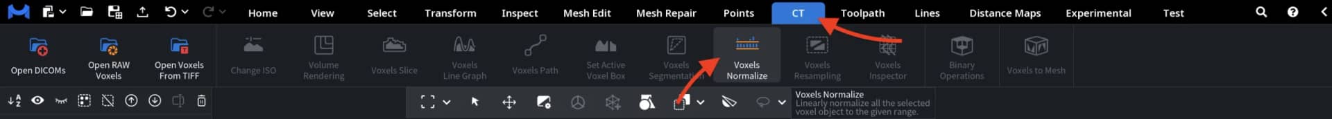 Voxels Normalize: Where to Find