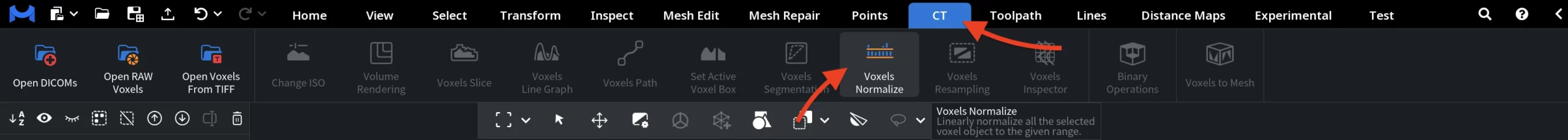 Voxels Normalize: Where to Find