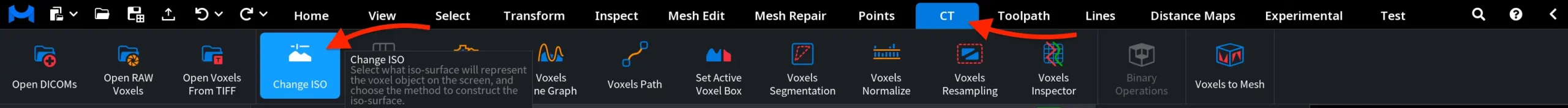 Change ISO: Where to Find