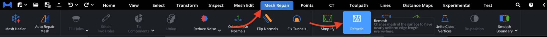 Where to Find Remesh