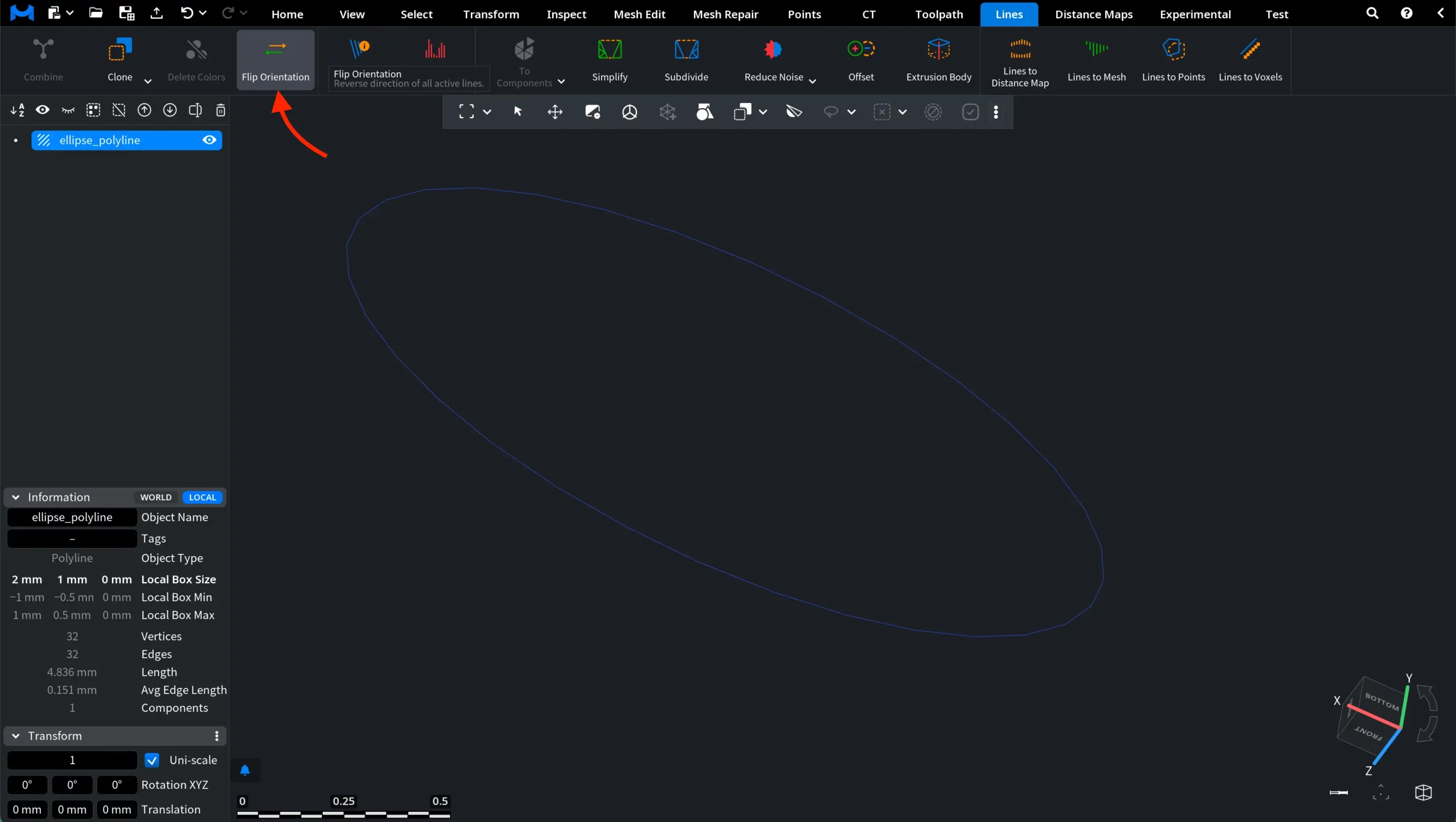 Flip Orientation: No Visible Changes