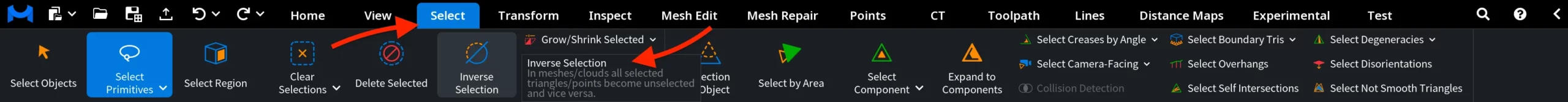Inverse Selection: Where to Find