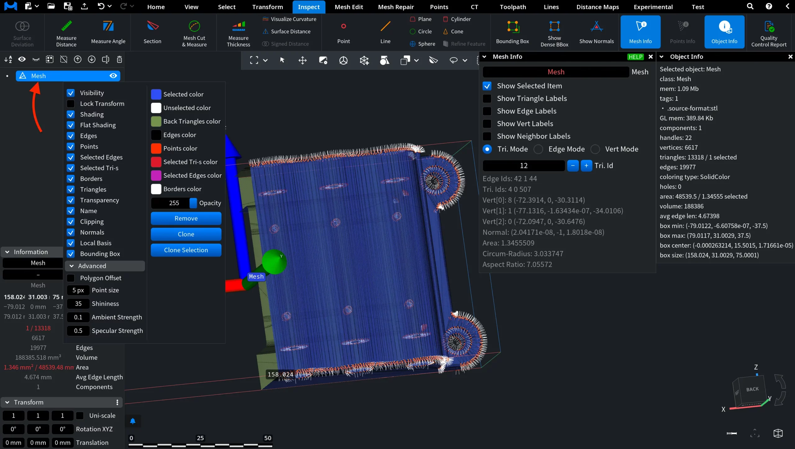 Mesh: Right-Clicked