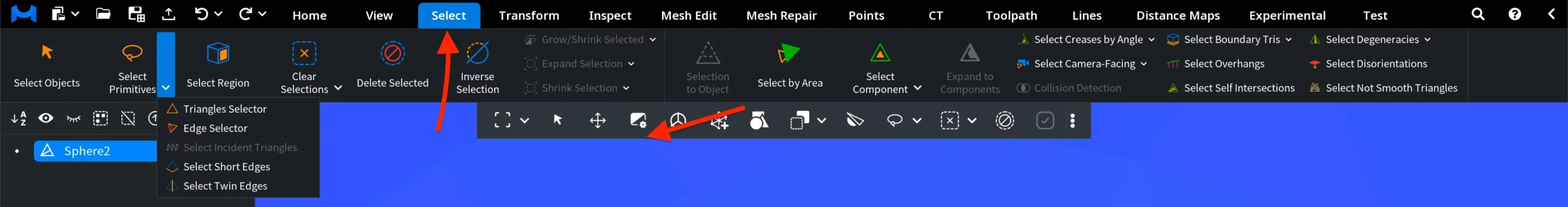Select Short Edges: Where to Find