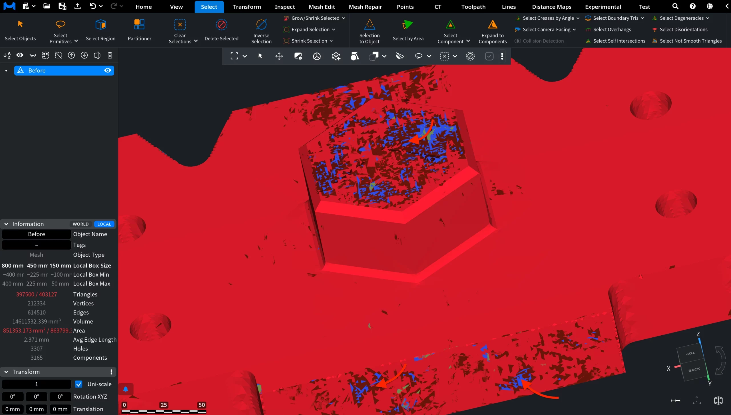 Expand to Components: After