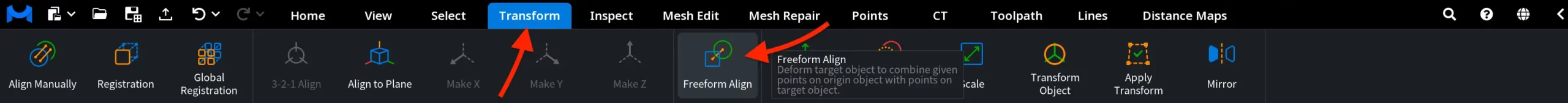 Freeform Align: Where to Find