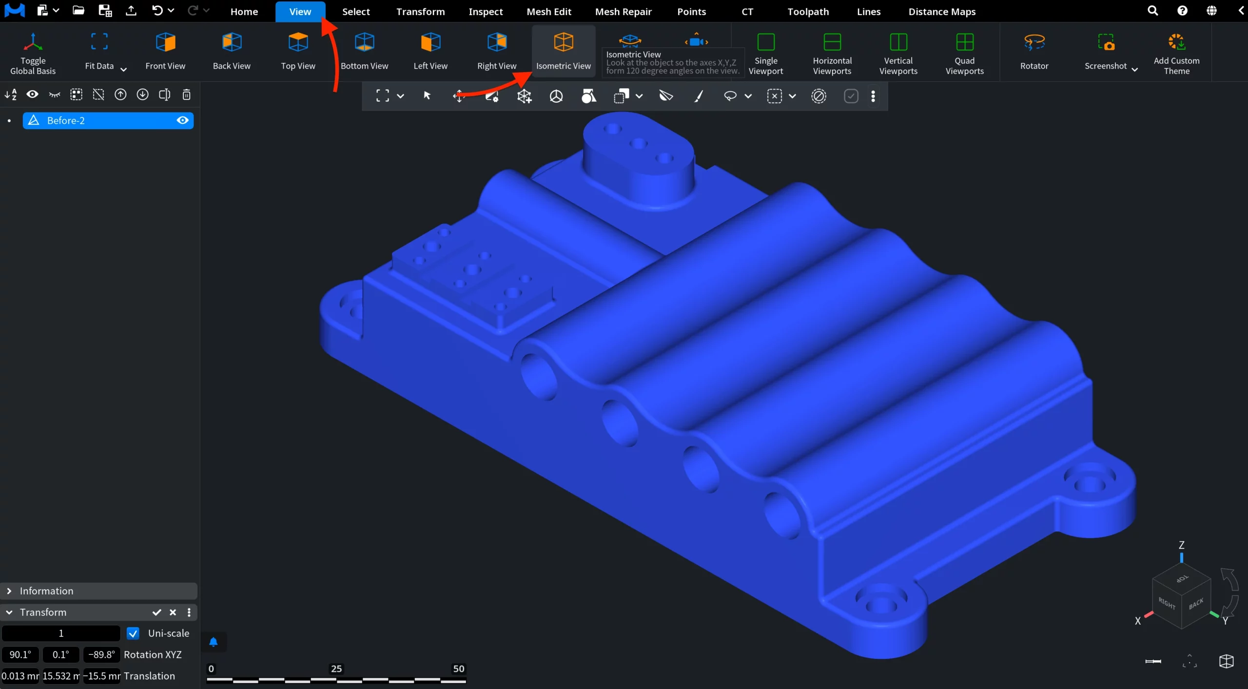 Isometric View