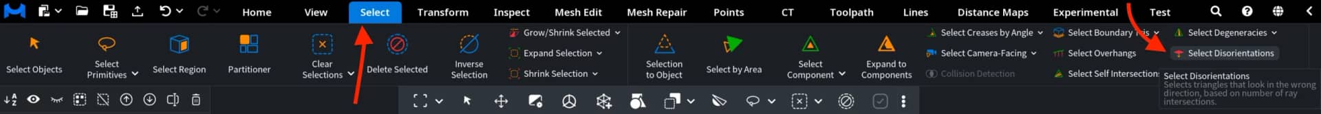 Select Disorientations: Where to Find 