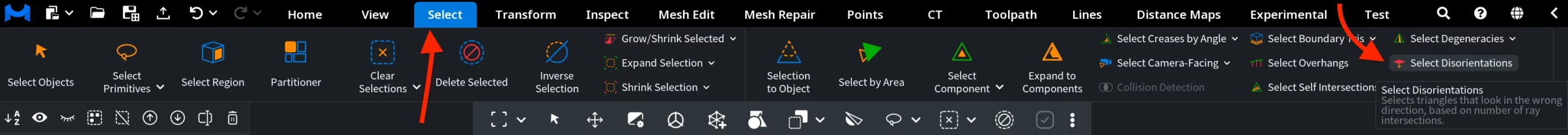 Select Disorientations: Where to Find 
