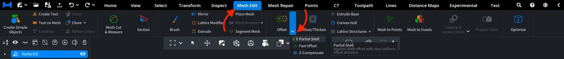 Partial Shell: Where to Find