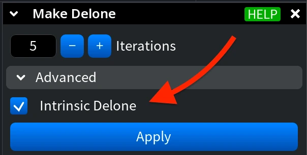 Make Delone: Intrinsic Delone
