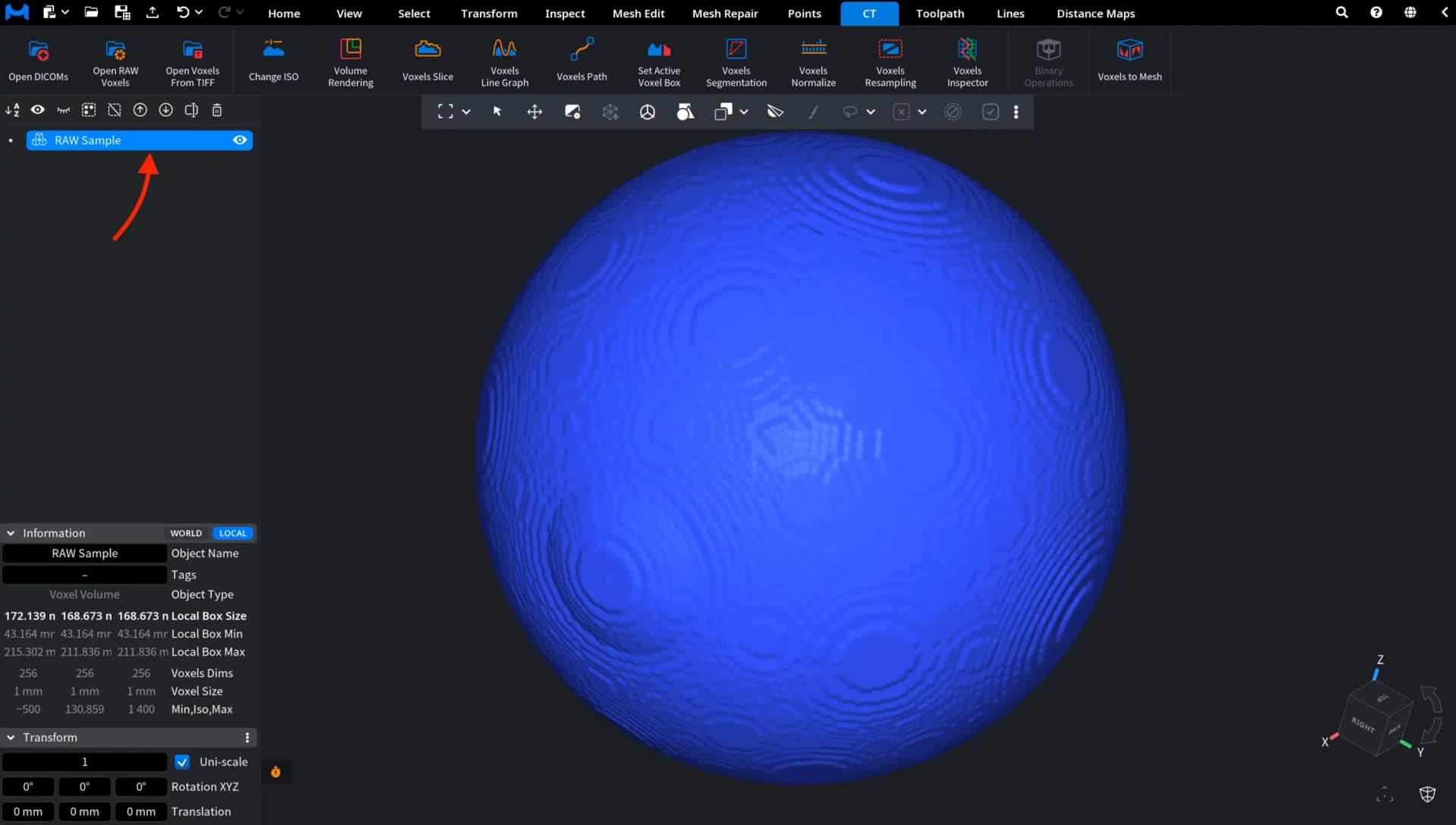 Open RAW Voxels: After 