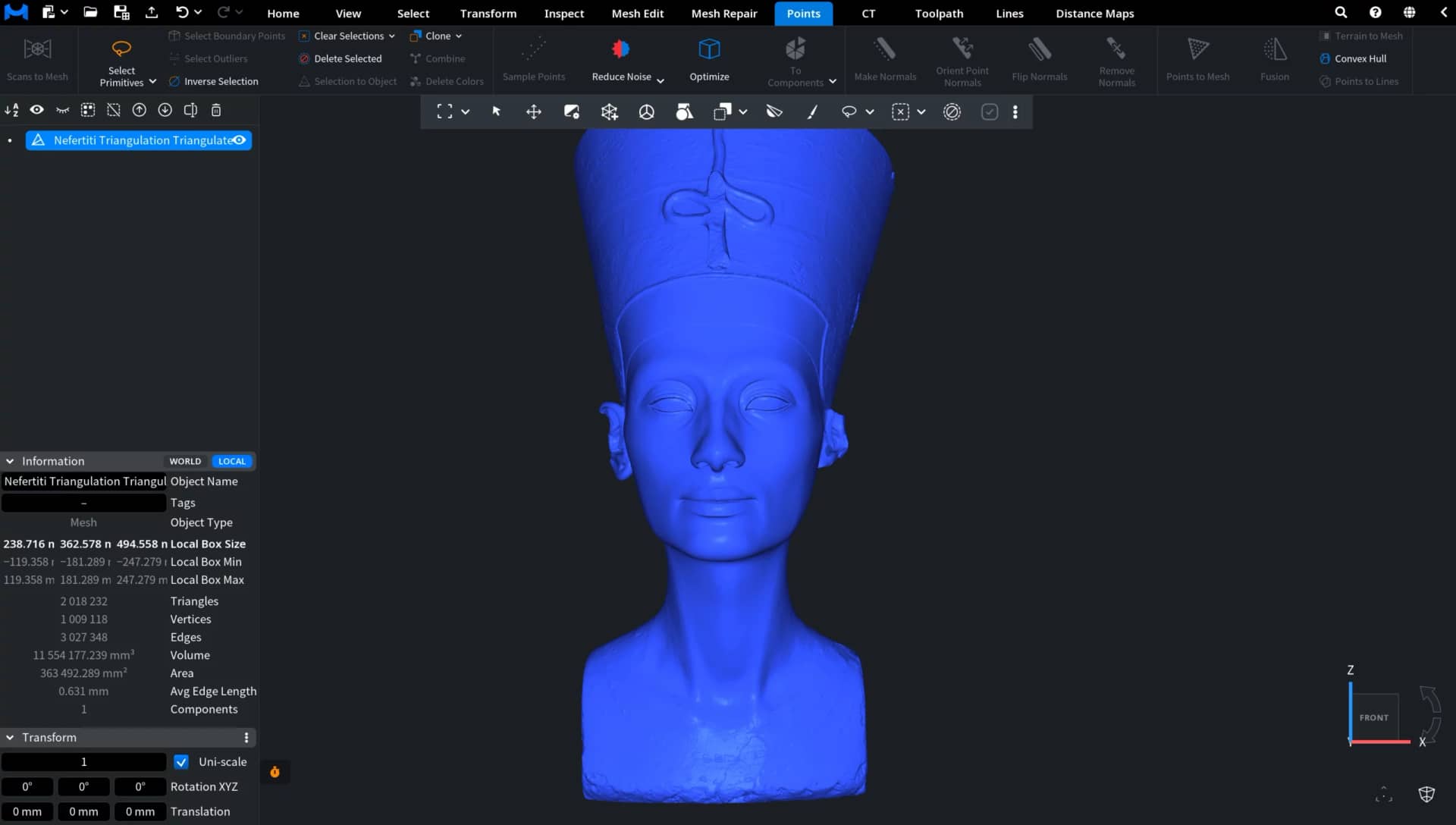 Points to Mesh: Results