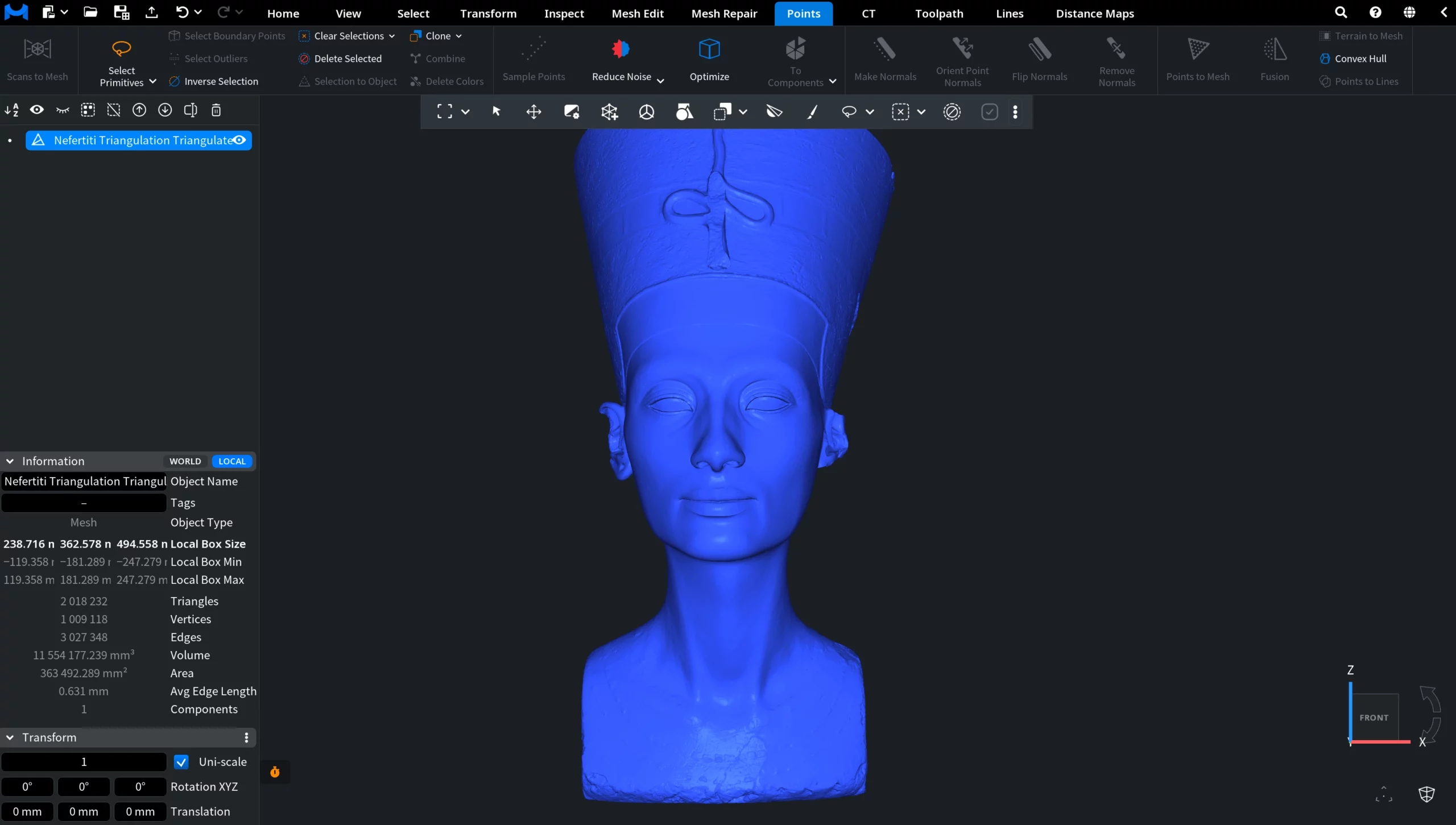 Points to Mesh: Results