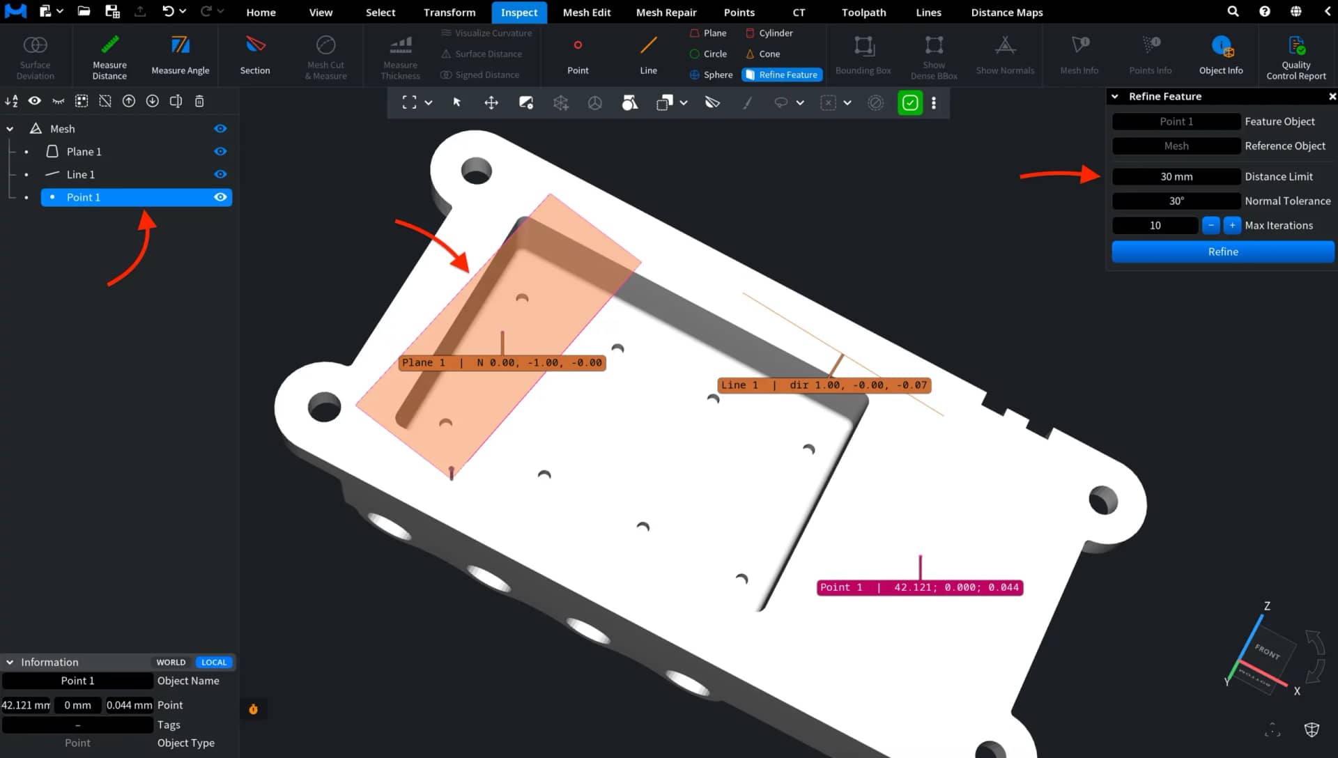 Refine Feature: Panel