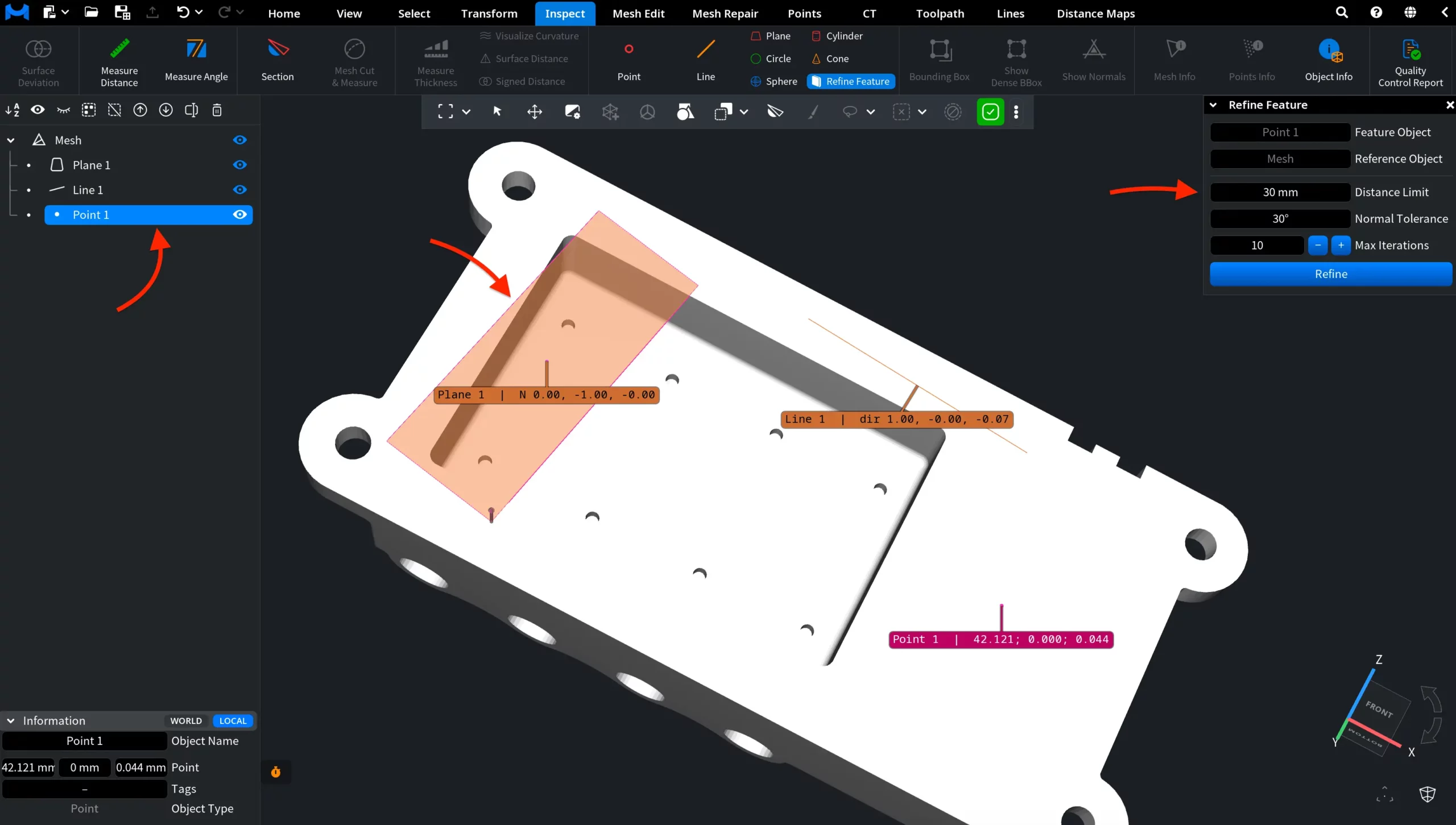 Refine Feature: Panel